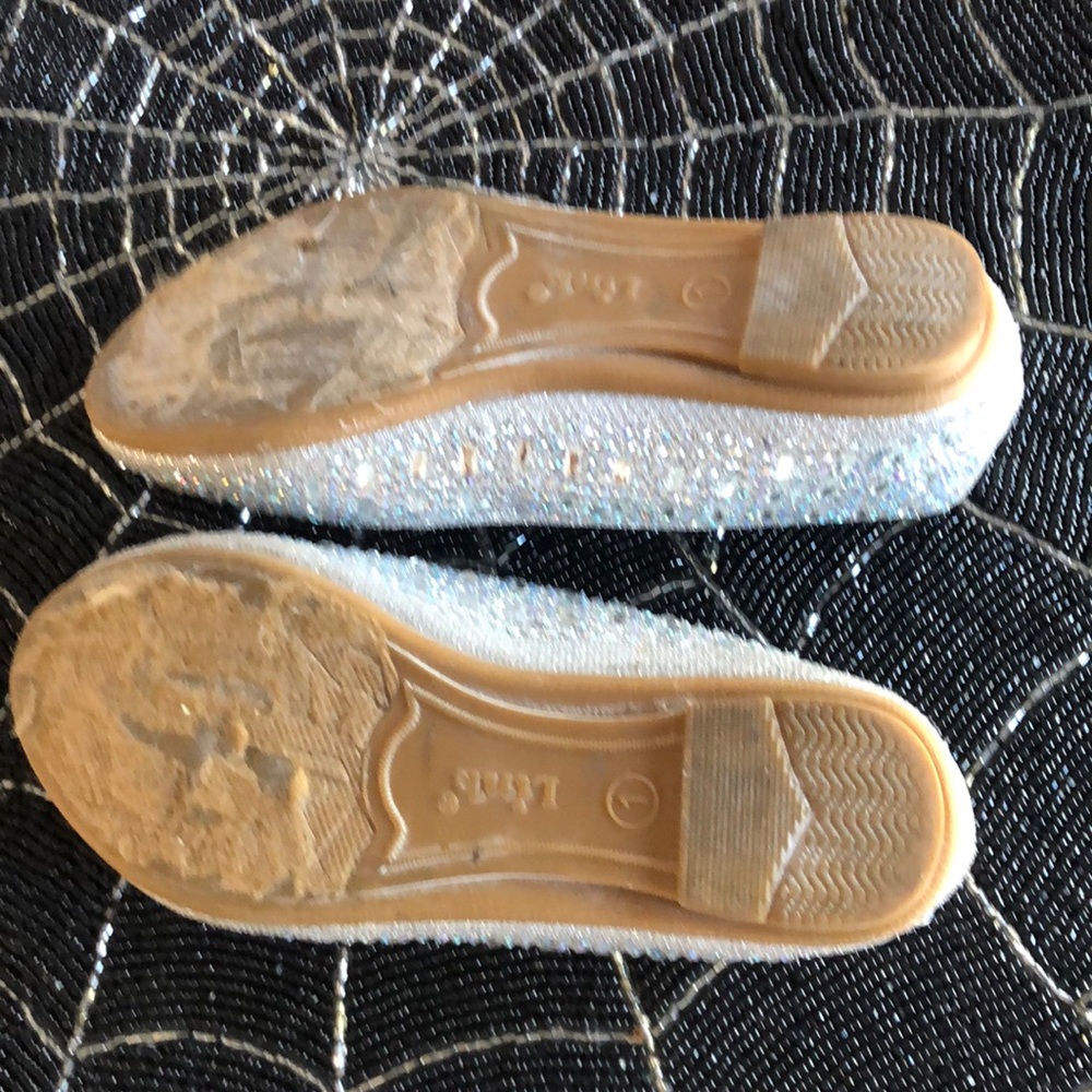 Sparkly party shoes - flats - Girl size US 1 - Picture 3 of 5